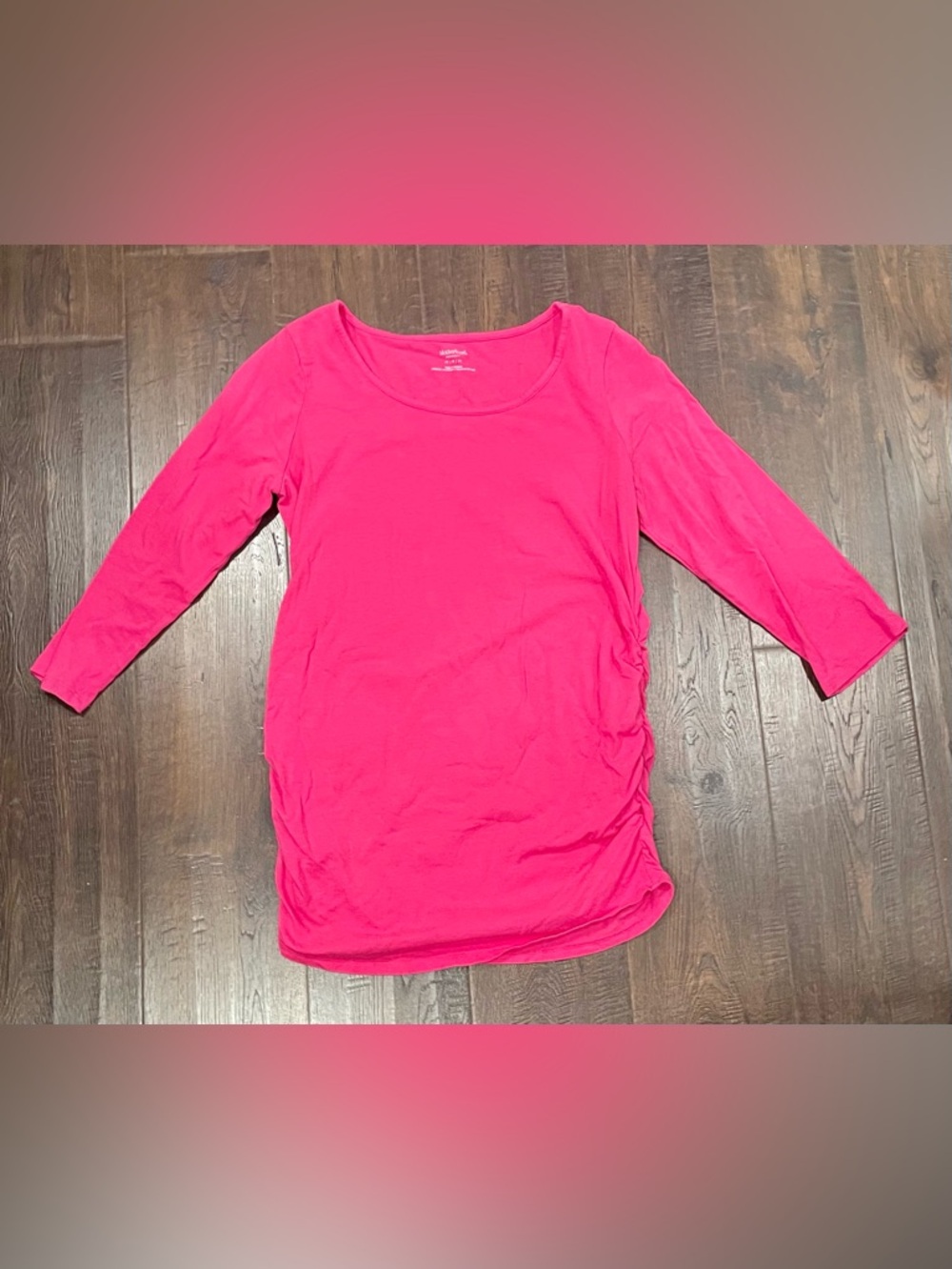 Maternity 3/4 sleeve top